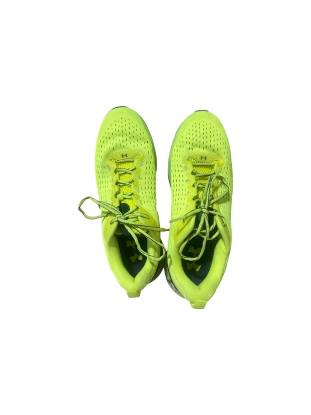 UNDER ARMOUR Mens size 12 Yellow Sneaker